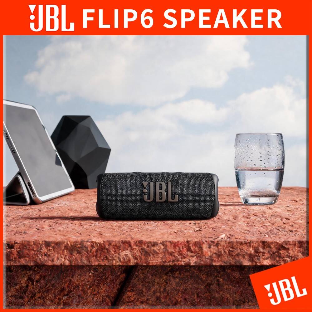 Jbl Speaker Flip 6 - Беспроводная Bluetooth-колонка JBL Flip 6, компактная