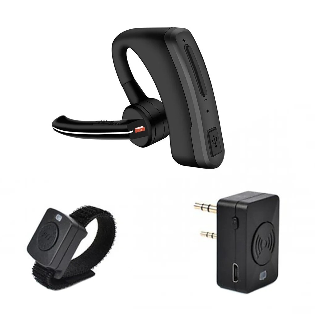 Bluetooth Headset On Ear - Беспроводная Bluetooth-гарнитура для рации Baofeng 888S