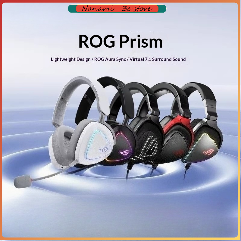 Игровые наушники ROG Prism Lig – обзор и цена Gaming Headset Rgb