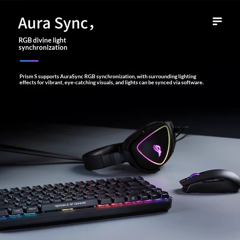 Игровые наушники ROG Prism Lig – обзор и цена Gaming Headset Rgb