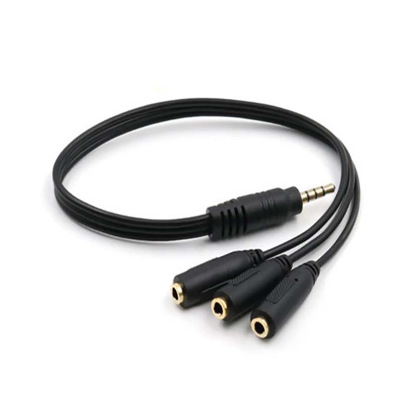 1 шт. 3,5 мм 3-портовый аудио- – обзор и цена Earphone Splitter Jack