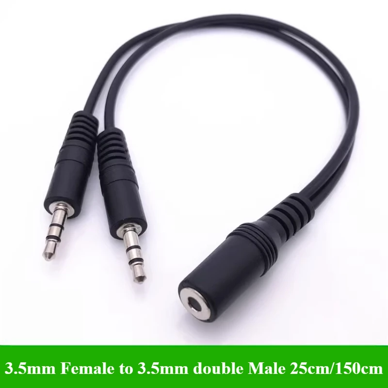 2/5 шт./лот, аудиокабель-разве – обзор и цена Earphone Splitter Jack
