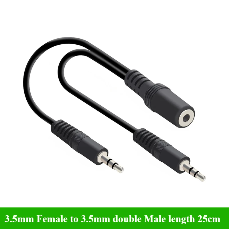2/5 шт./лот, аудиокабель-разве – обзор и цена Earphone Splitter Jack