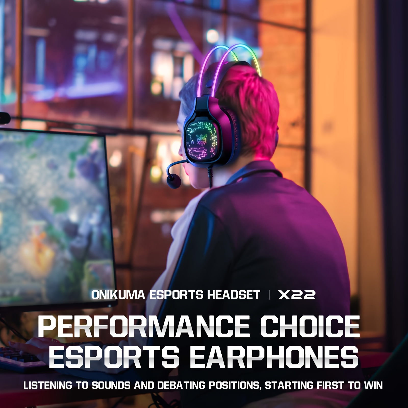 Игровая проводная гарнитура ON – обзор и цена Gaming Headset Rgb